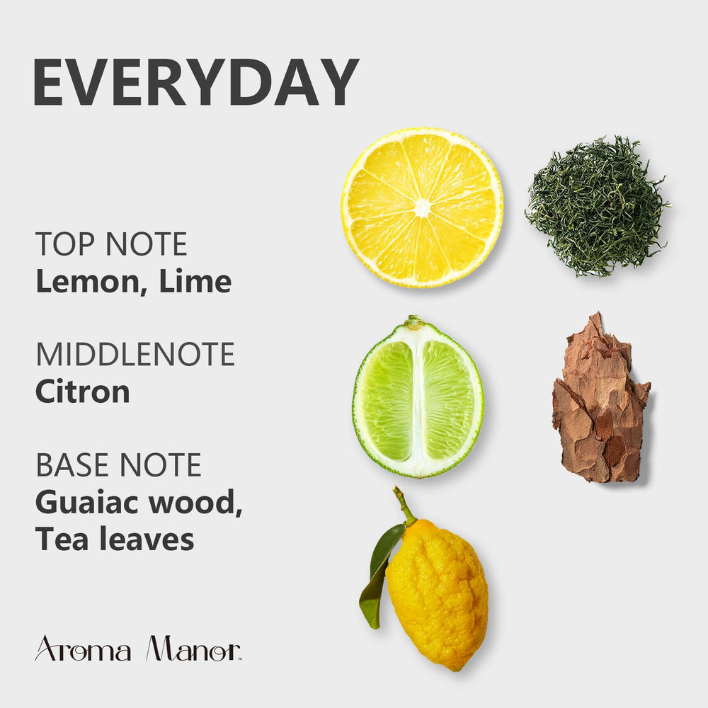 Pure essential oil bottle label – Aroma Manor