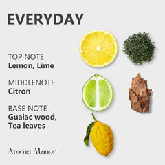 Pure essential oil bottle label – Aroma Manor