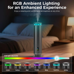 Room setup showing diffuser in a large space