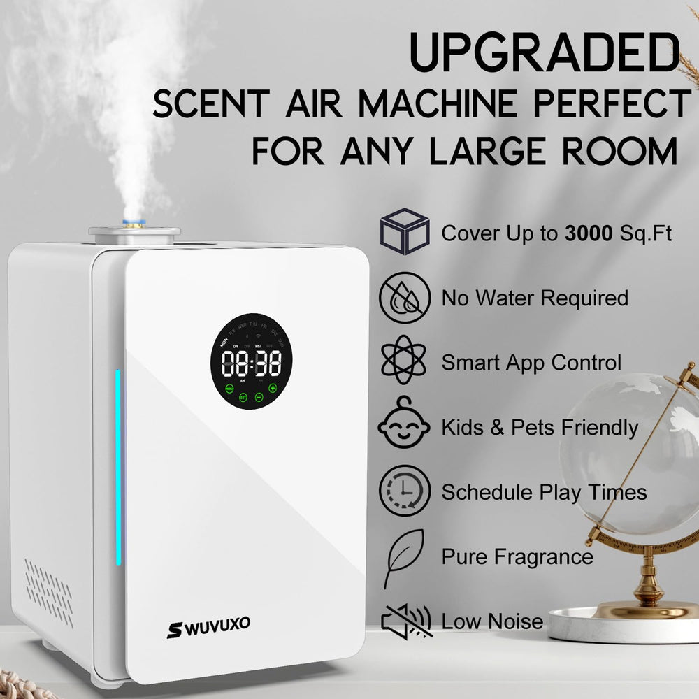 HVAC scent diffuser covers up to 3,000 sq ft