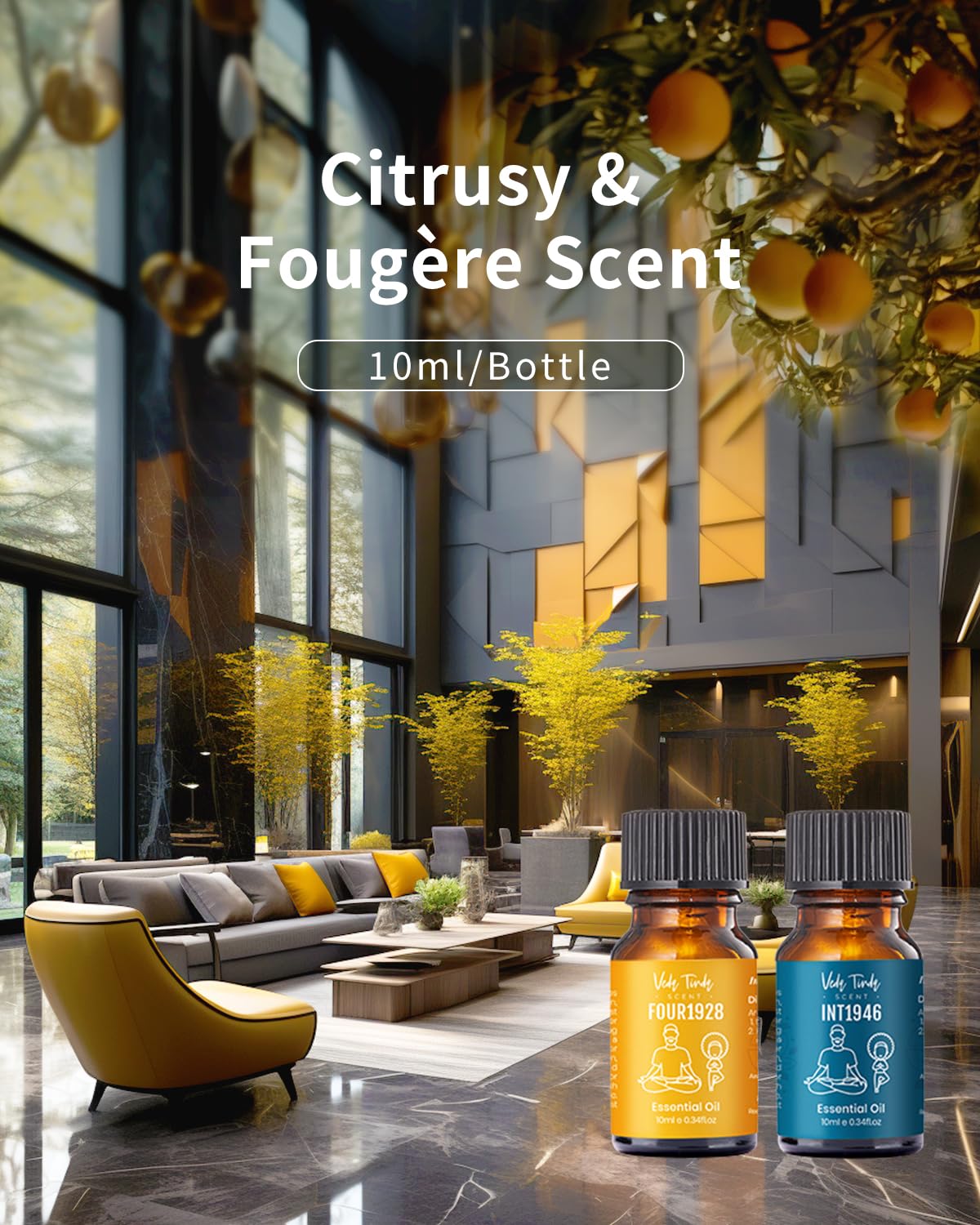 Master perfumer blends for hotel-inspired fragrances
