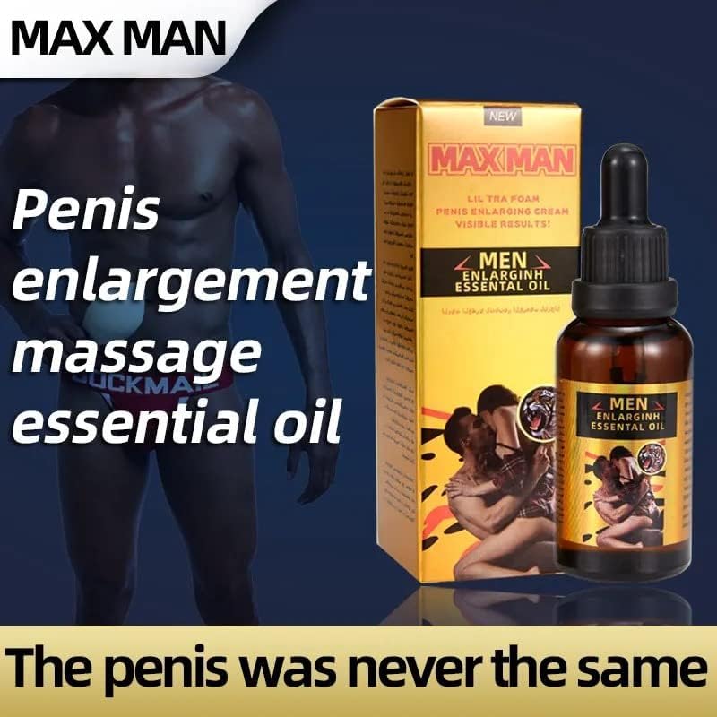 Massage oil being absorbed into the skin