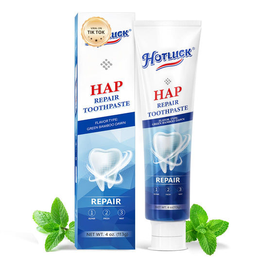 Hotluck HAP toothpaste 4oz packaging