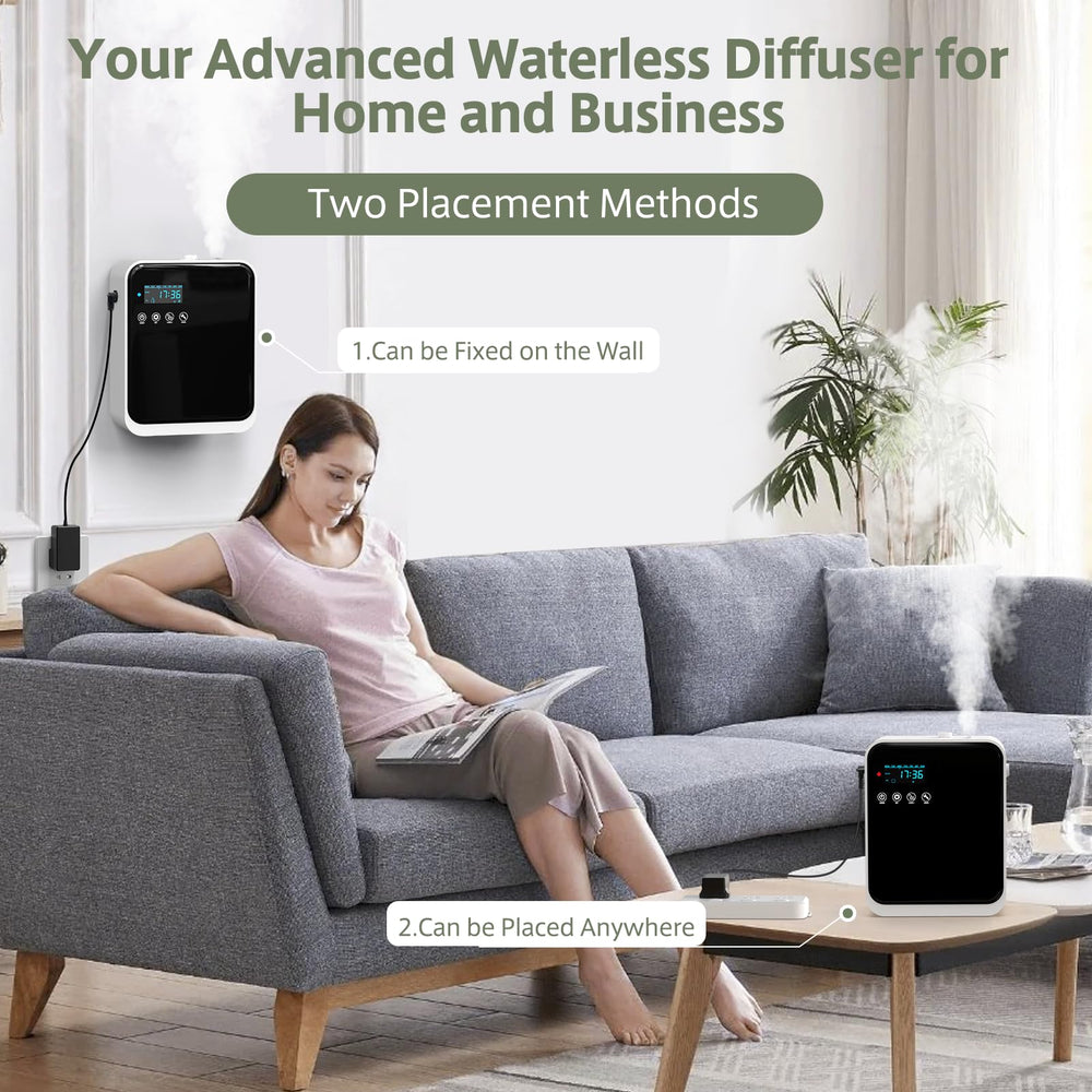 240ml capacity waterless essential oil diffuser tank