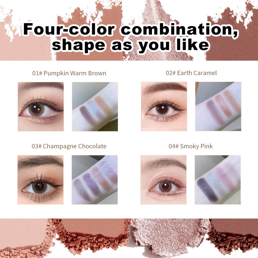 Houksouml daily work makeup palette fits work travel and quick touch ups.