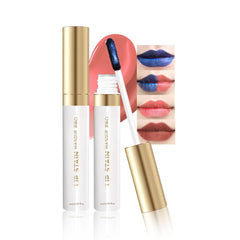 Houksouml Lip Stain Peel-Off Masque delivers tattoo-like color and a matte finish.