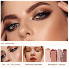 Houksouml silky texture glides on lids for seamless blending.