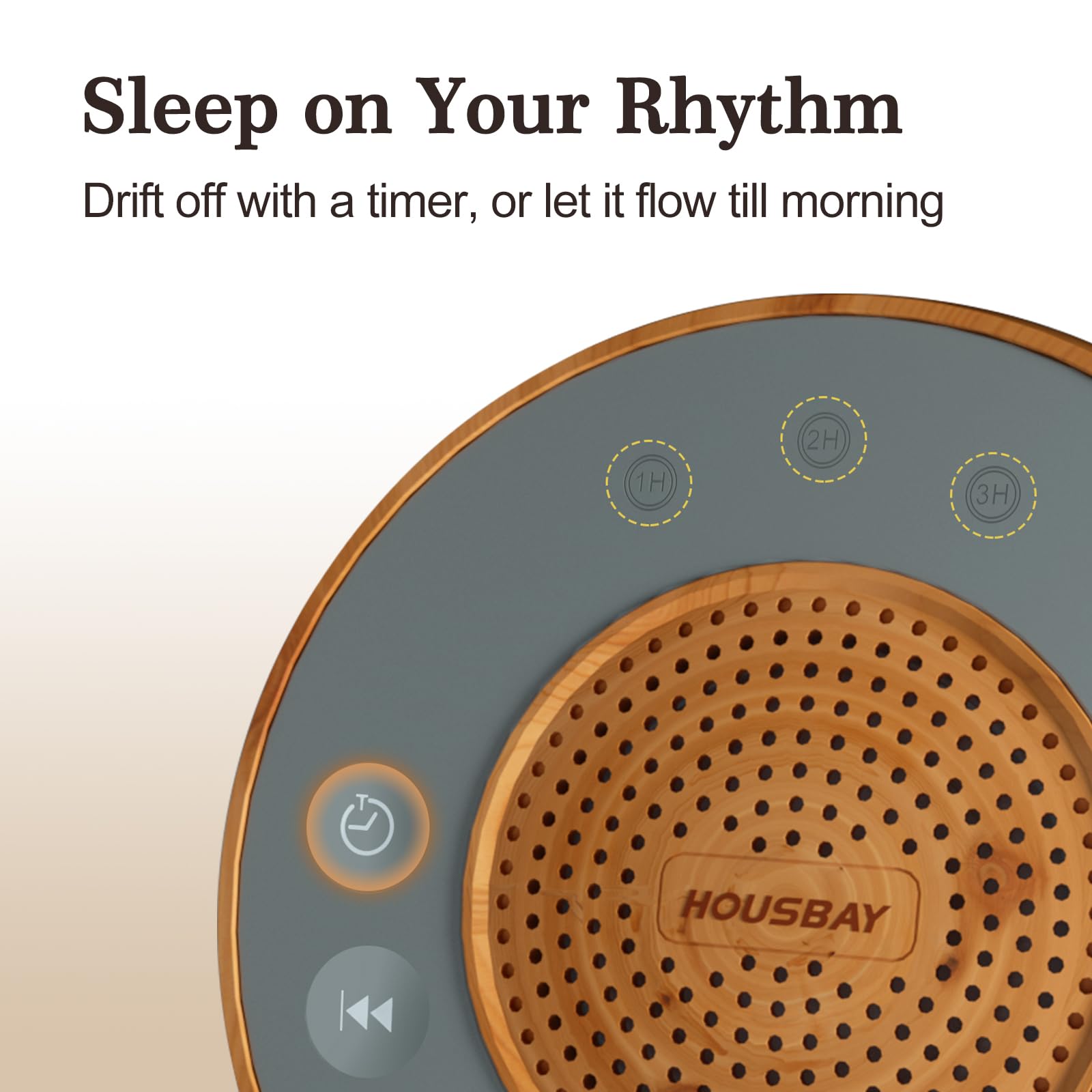 Housbay auto-off timer enables safe, unattended sleep sessions
