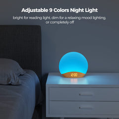 HOUSBAY ocean sound setting provides calming ambience for sleep