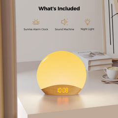 HOUSBAY sound dial close-up showing adjustable volume for personalized sleep