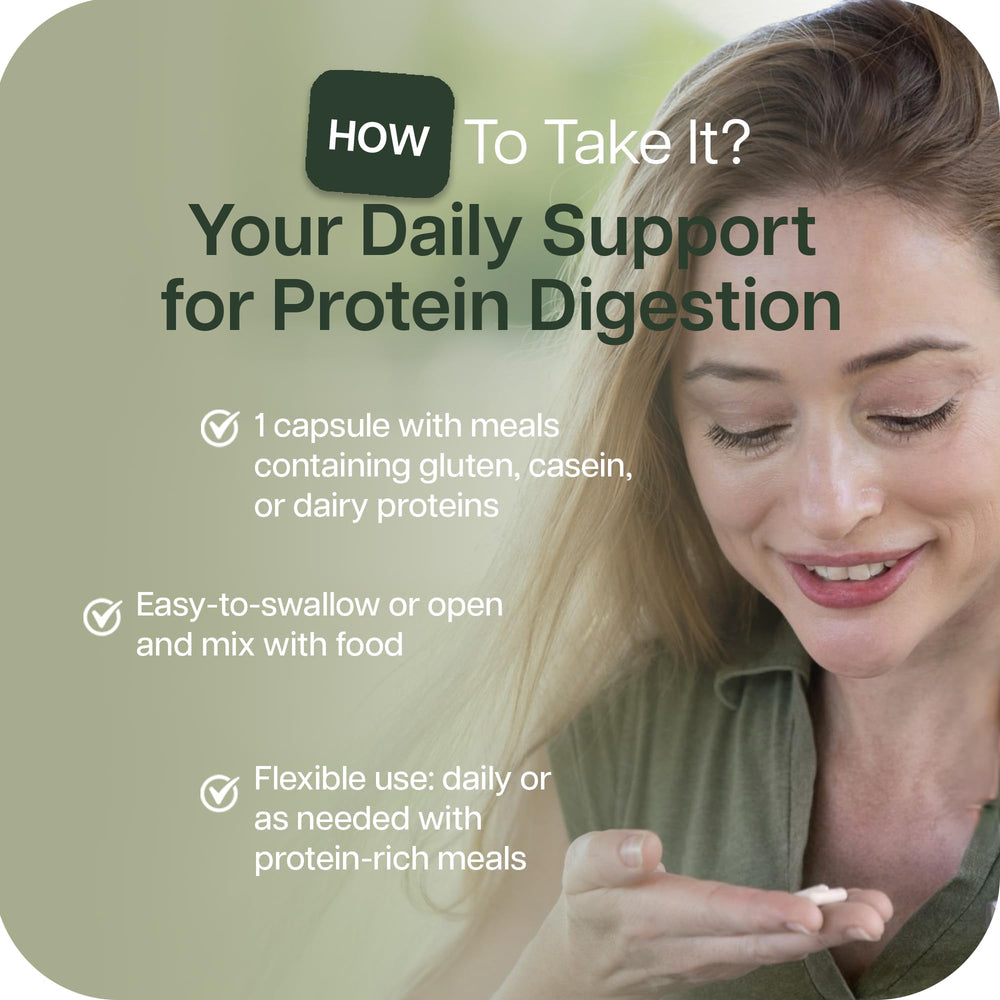 Enzyme blend optimized to work with the stomach environment