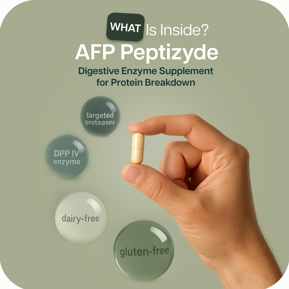 DPP-IV and protease enzyme blend for protein digestion