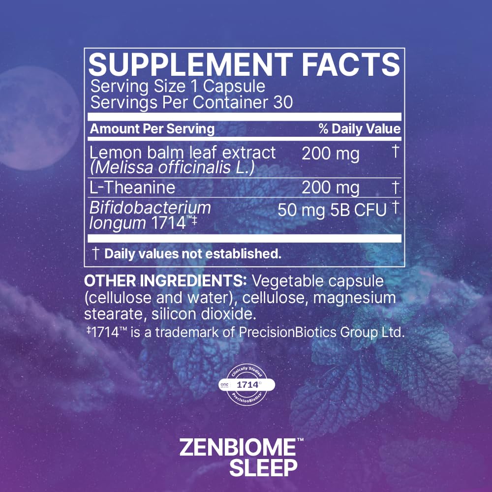 How to take Zenbiome Sleep – directions and serving size
