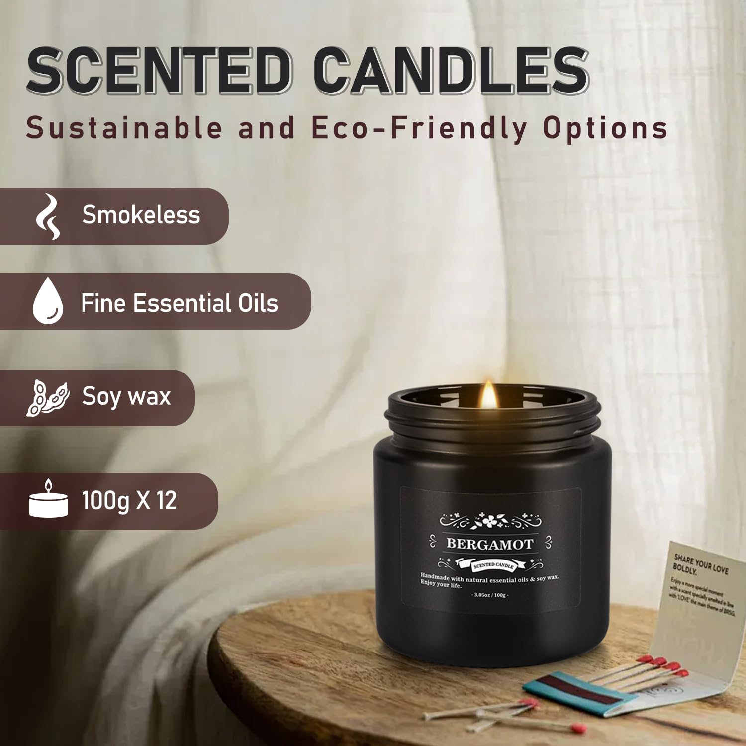 Labeled packaging of Howemon candle set