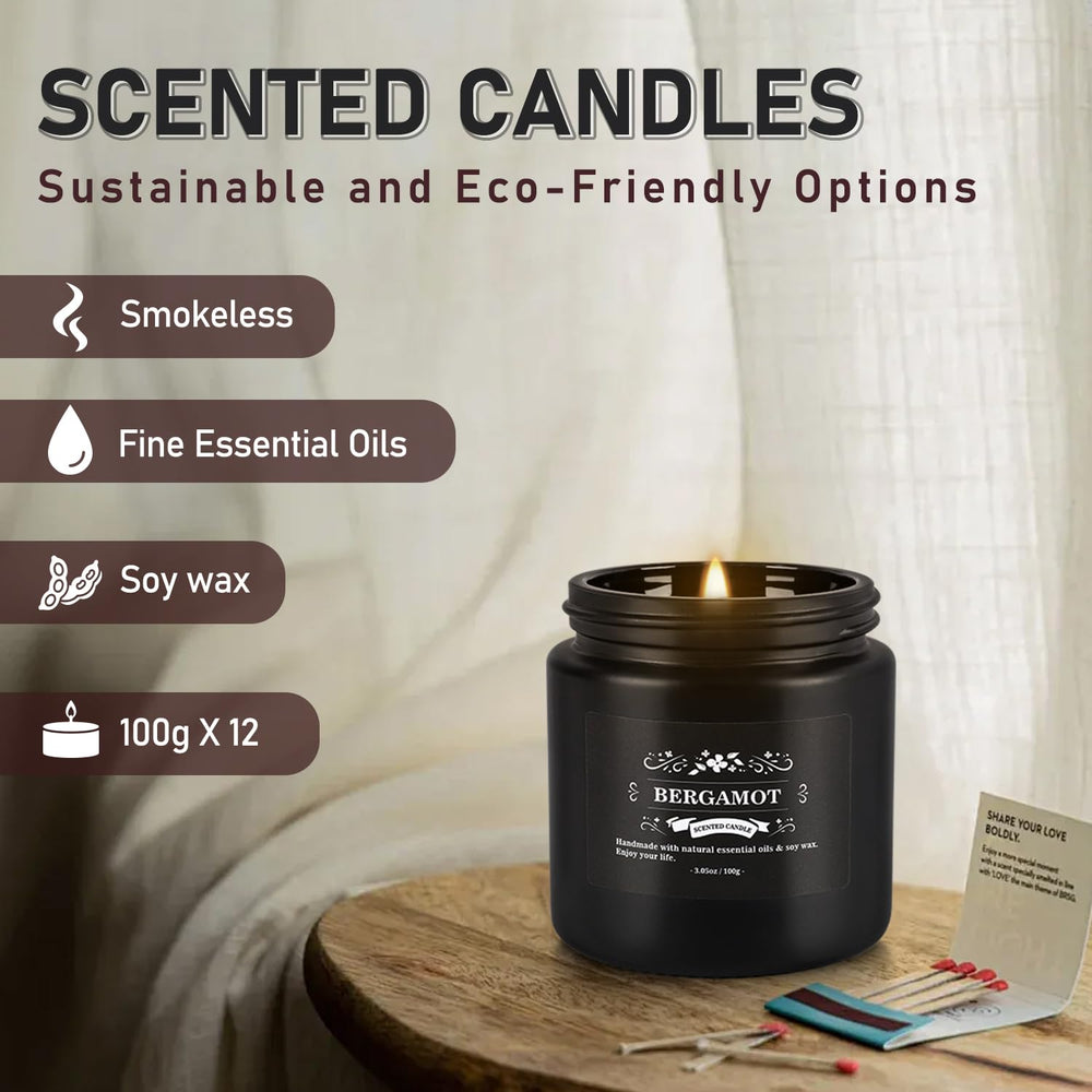 Labeled packaging of Howemon candle set