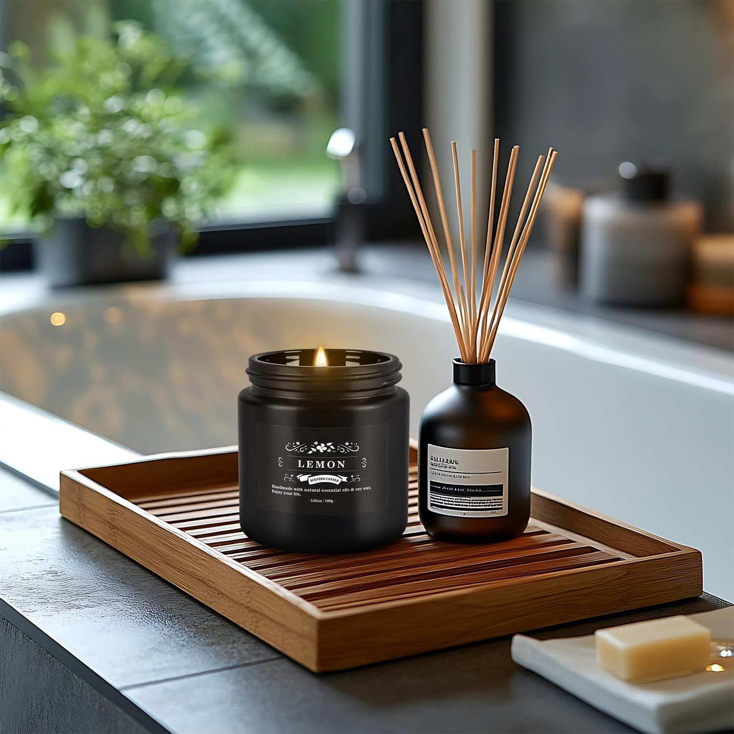 Variety of scents in Howemon 12-pack candle set