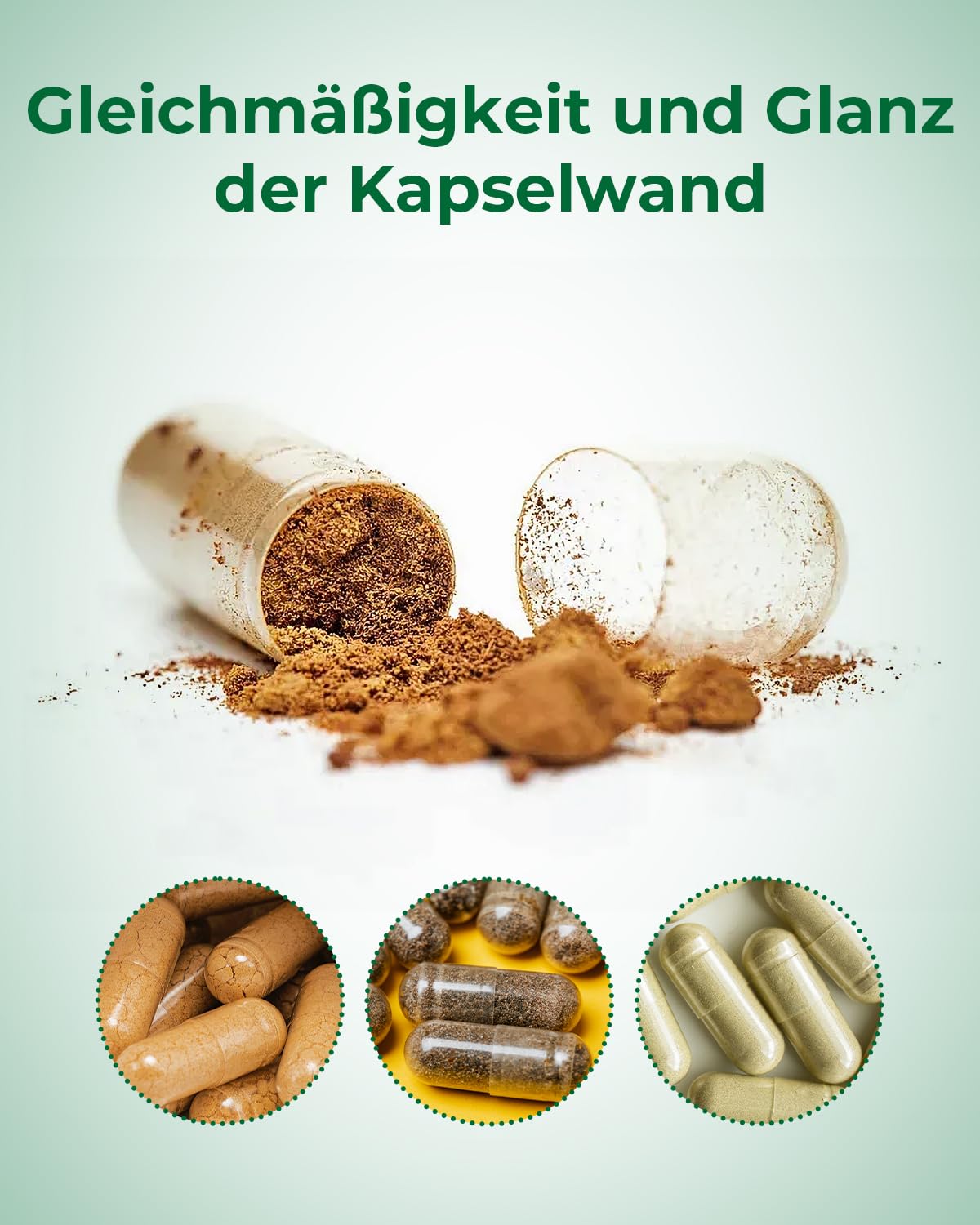 Capsules compatible with manual and automatic filling machines