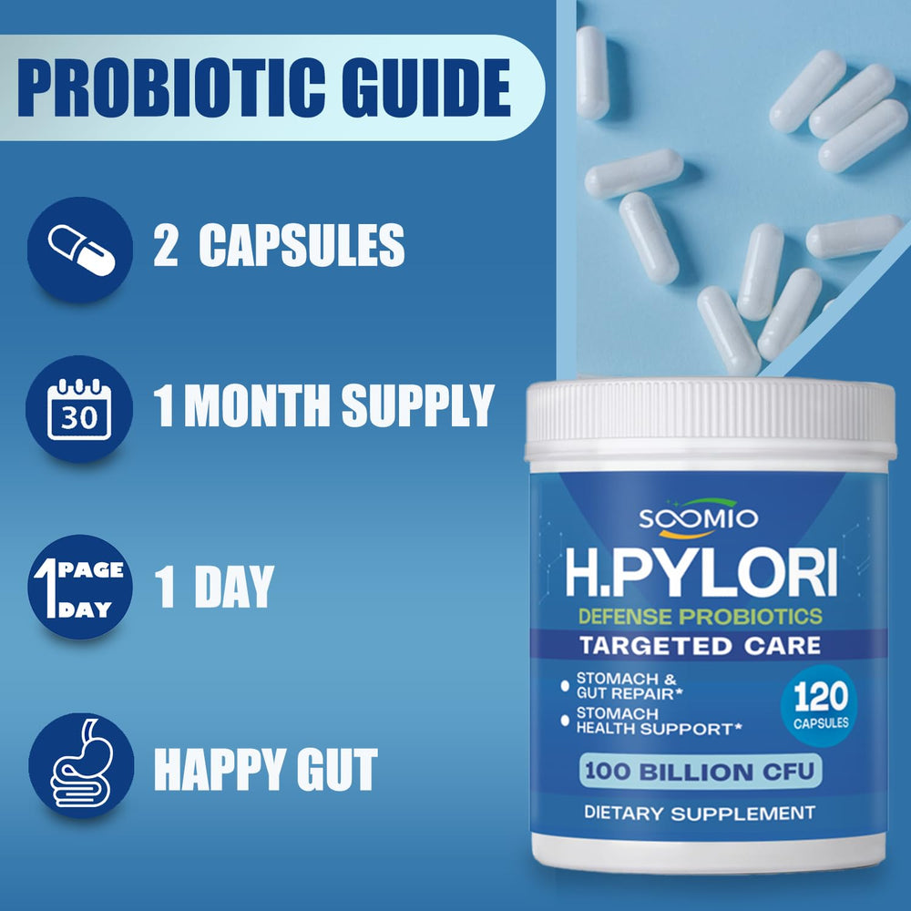 Concept image of gut microbiome and stomach health