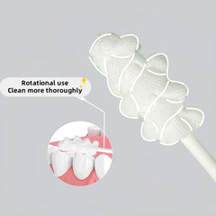 42-piece oral care sticks included for daily care