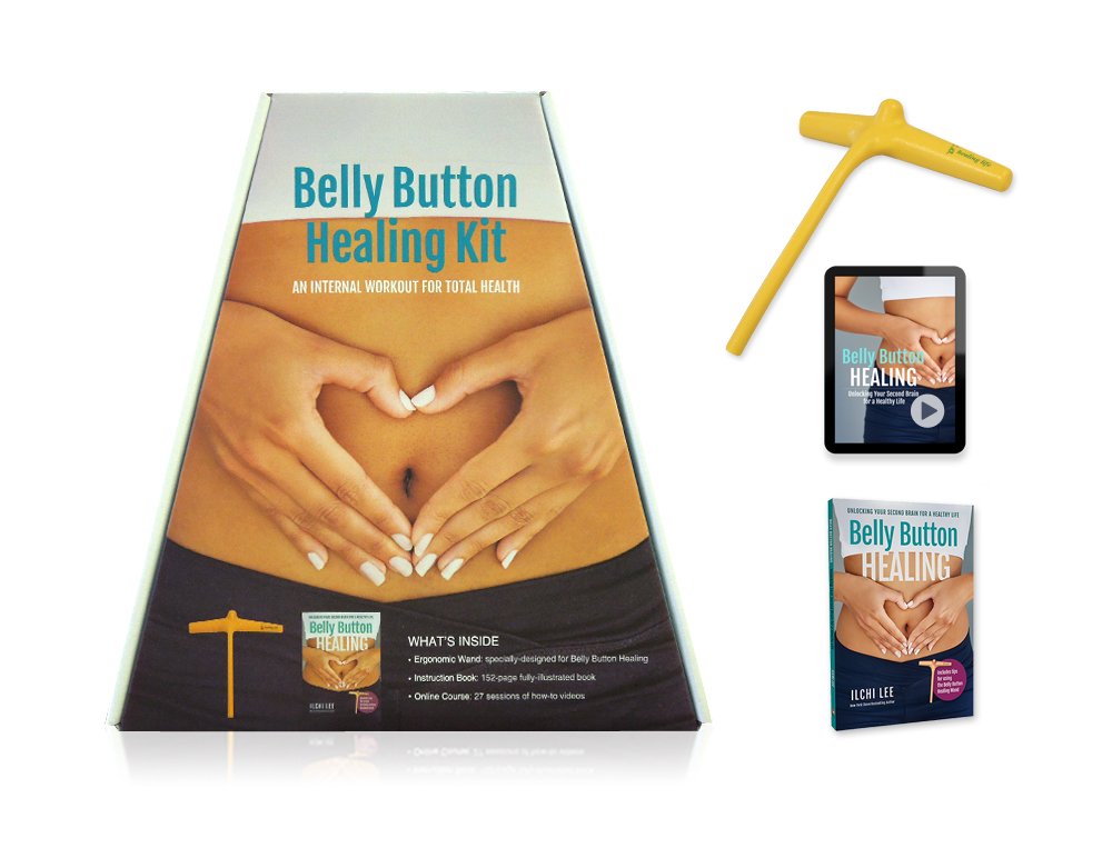 Front view of HSP Belly Button Healing Wand