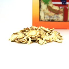 Hsu's American Ginseng slices large and medium for versatile cooking.