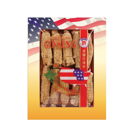 Hsu's Wisconsin American Ginseng 4oz box - direct from Ginseng Gardens