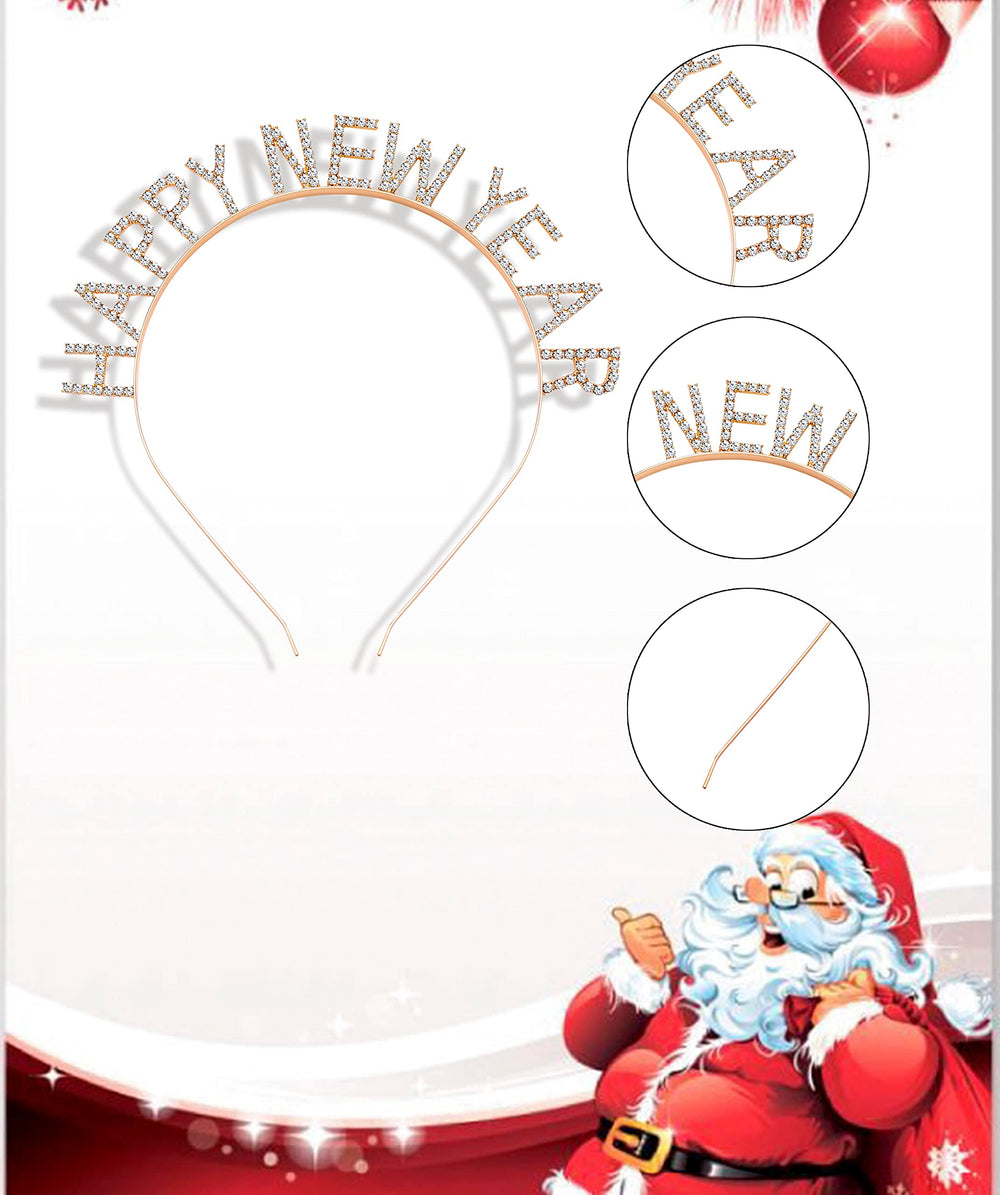 HSWE Christmas headband makes a cute gift idea for friends.
