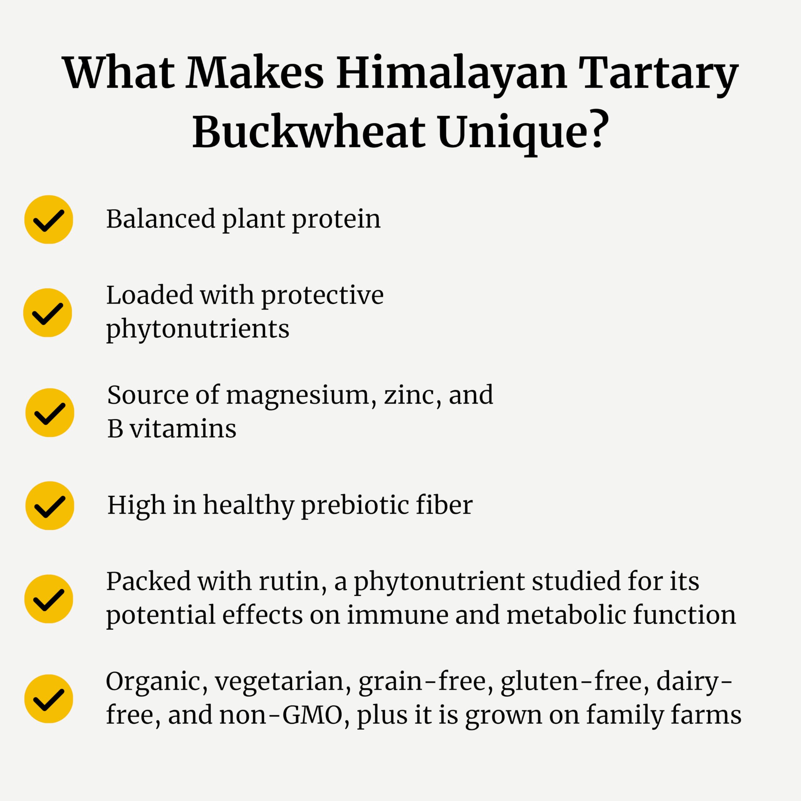 Sprouted Himalayan Tartary Buckwheat and DCI illustration
