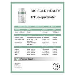 120-count bottle of BIG BOLD HEALTH HTB Rejuvenate