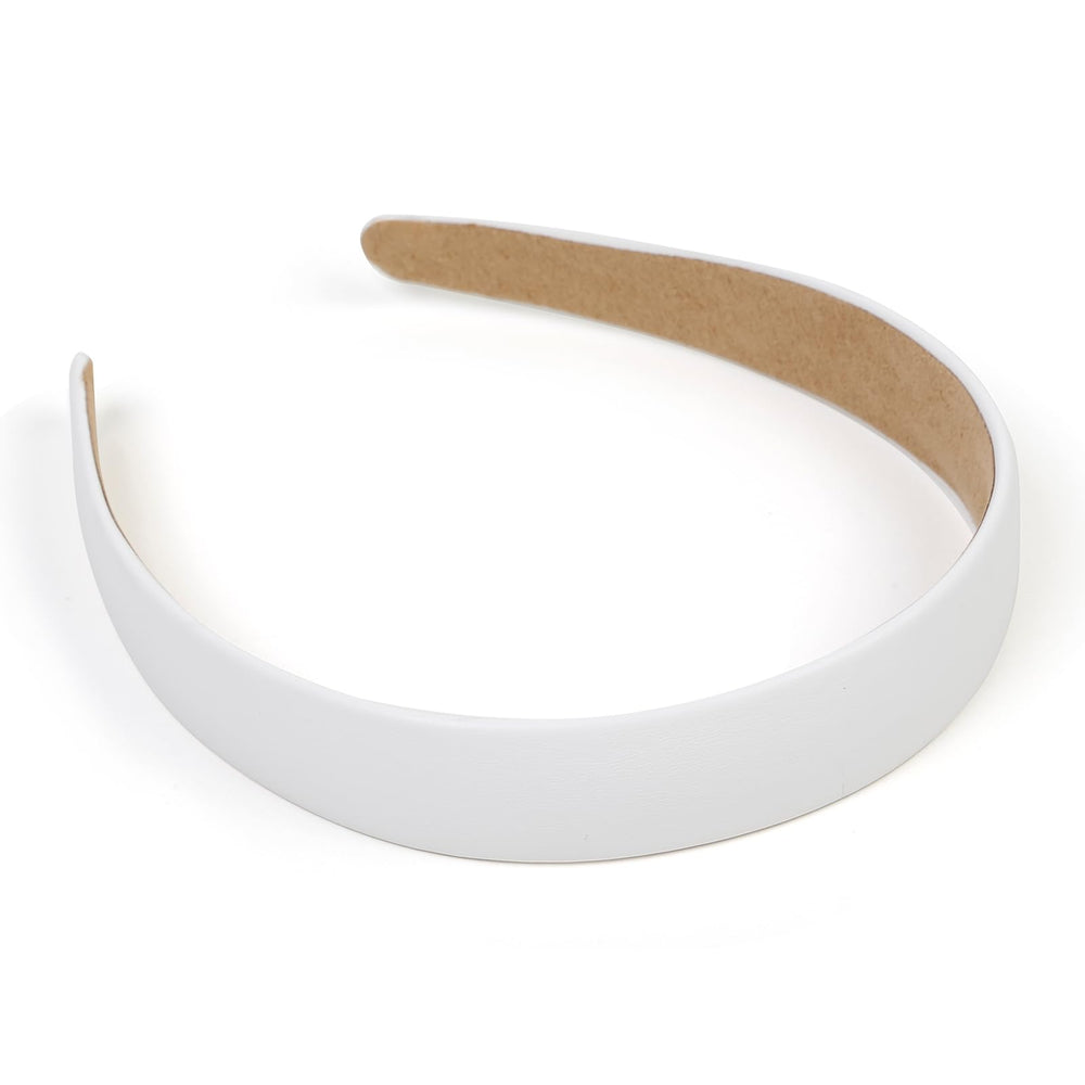 Huachi headband with flexible plastic band for a secure fit.