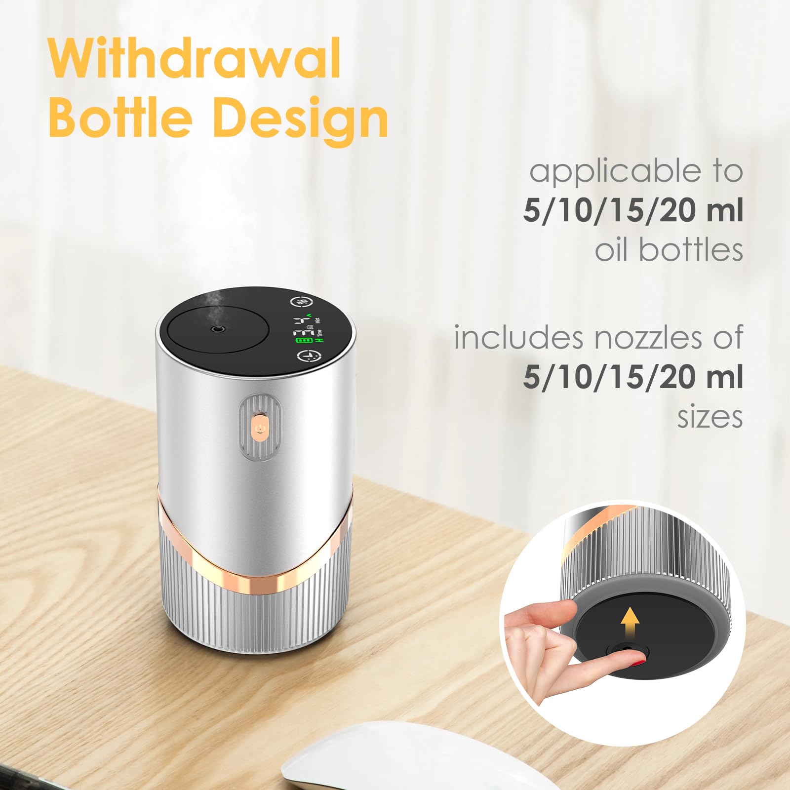 Huachuang waterless diffuser compact design fits small spaces with ease