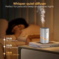 Huachuang waterless diffuser silent operation ensures a calm workspace
