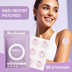 NAD+ patch ingredients: NMNH, Resveratrol, NR, NAC, Hyaluronic Acid, CoQ10
