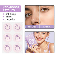 Enhanced absorption technology in NAD+ patches