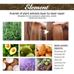 HuaQing Eelhoe rosemary oil for dry, damaged hair care