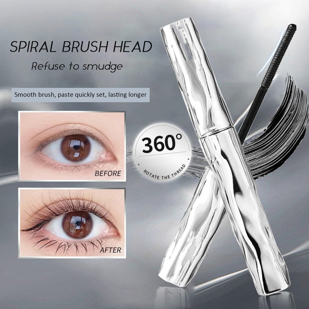 HUDABABY fast-drying mascara supports quick makeup transitions