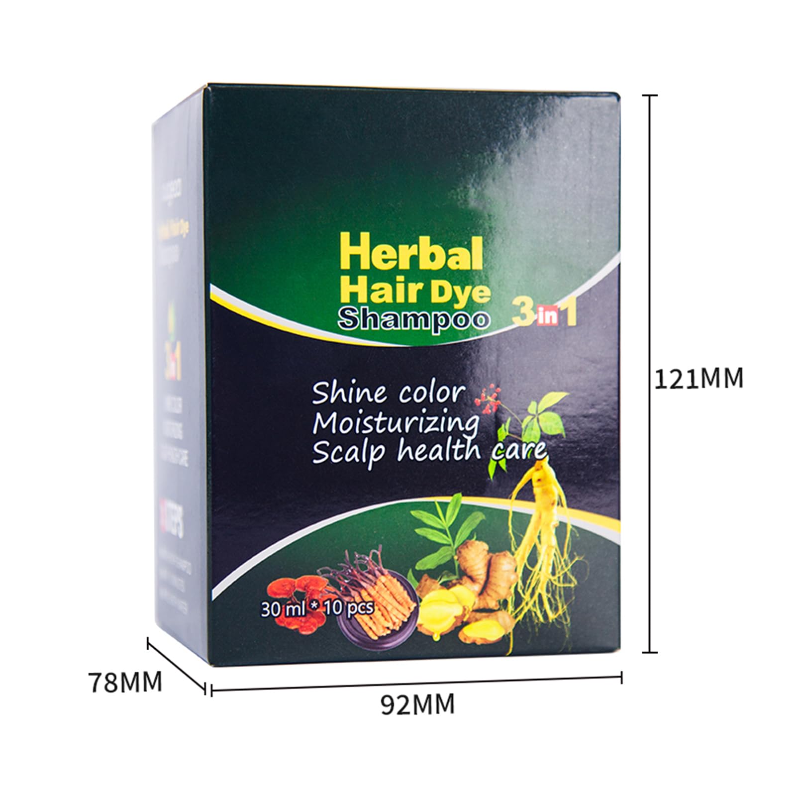 HUDABABY travel-size 10-pack ready for trips and quick dyeing