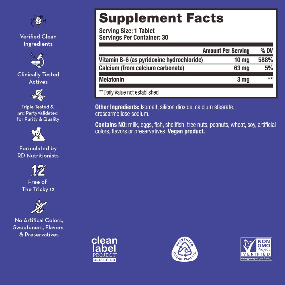 Non-GMO certification and clean label for HUM Beauty zzZz Sleep Supplement