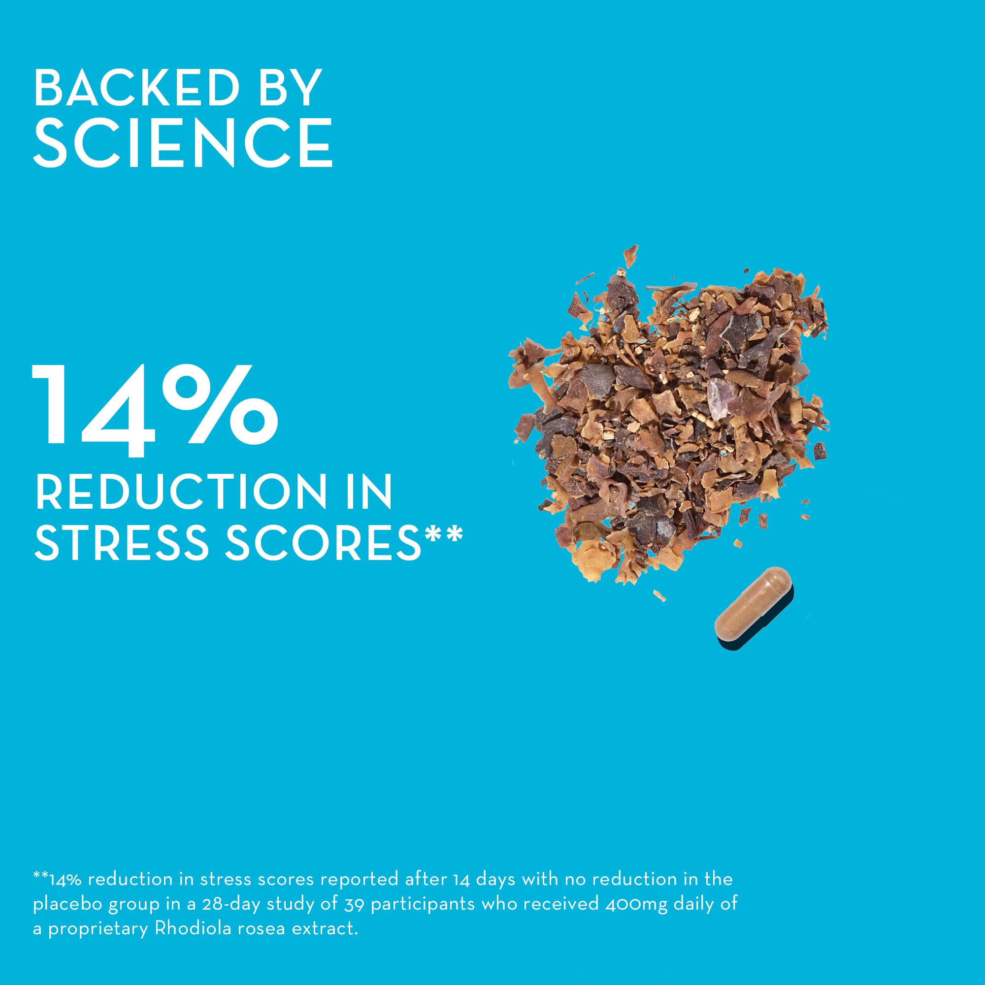 Vegan capsules of HUM Big Chill Rhodiola Rosea