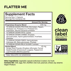 Ginger and peppermint leaves blended for digestion support