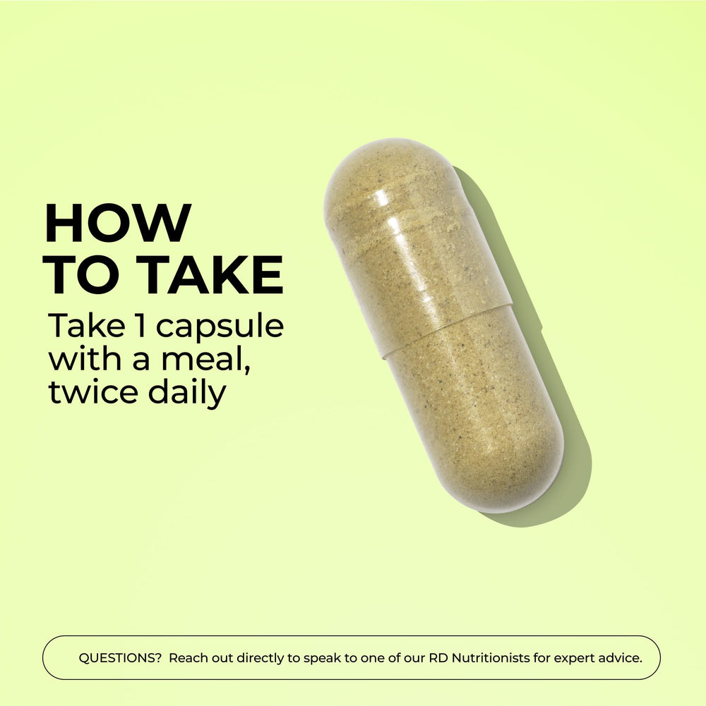 Vegan capsules representing vegan formula