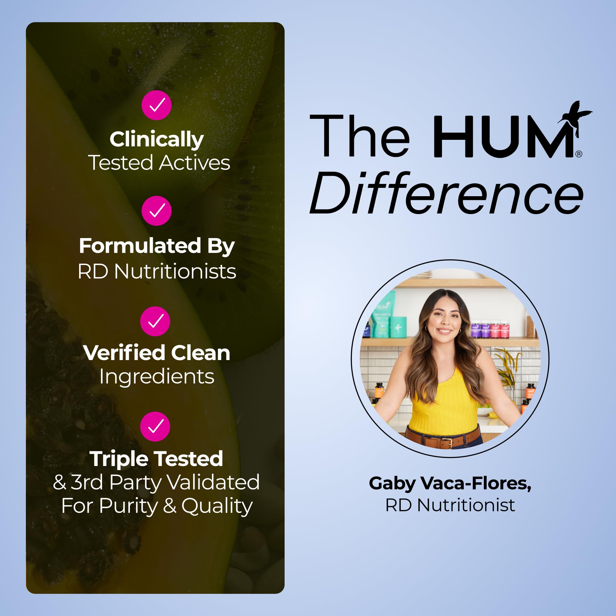 Hum Mighty Night nightly routine with softgels supports rest and skin renewal.