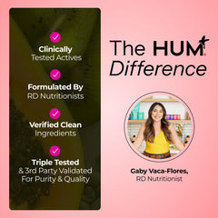 60-count bottle packaging for HUM Red Carpet vitamins