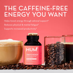 Front packaging of HUM Uber Energy Adrenal Support