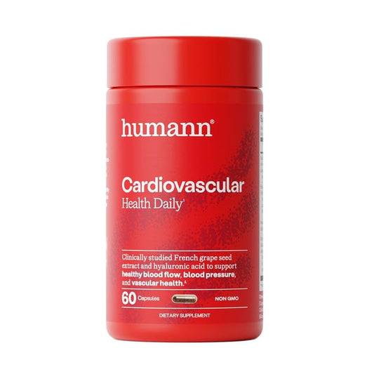 Bottle of Humann Cardiovascular Health Daily 60 capsules