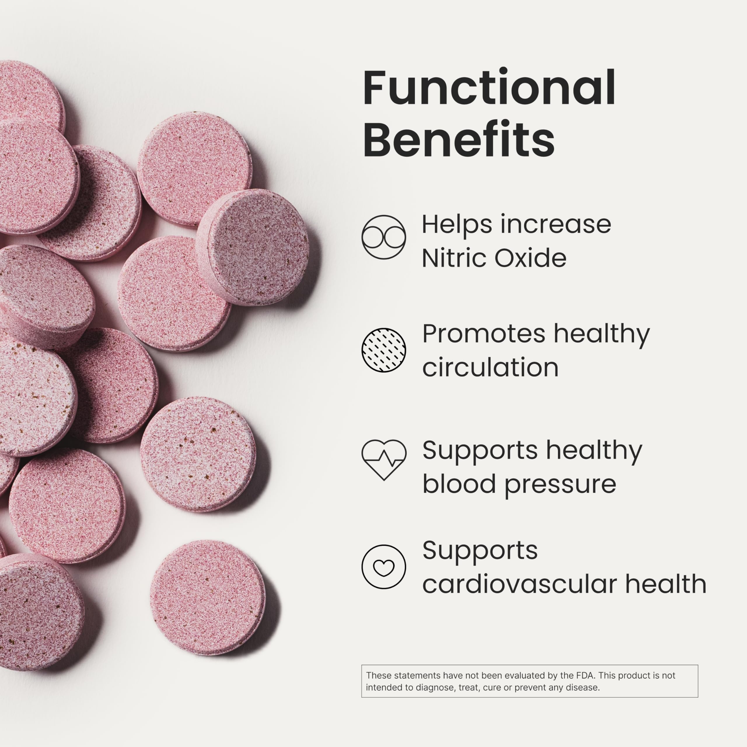 Humann Neo40 fruity-flavored tablet ready to enjoy.