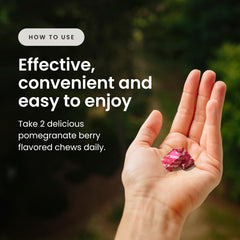 Humann SuperBeets Heart Chews nutrition label highlighting non-GMO ingredients