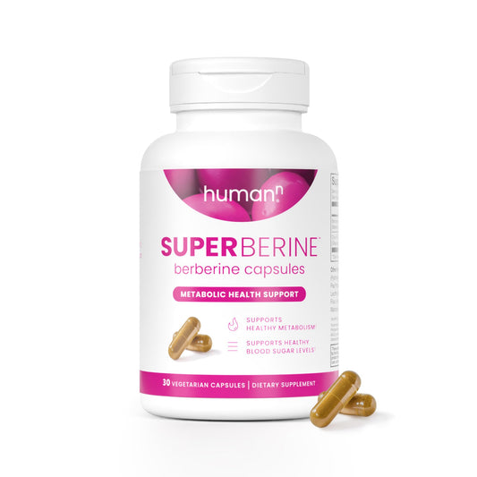 Humann SuperBerine Berberine supplement bottle with label