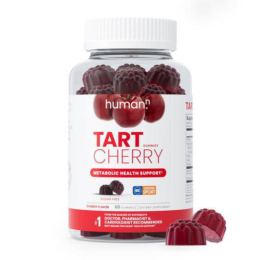 Hero image of HumanN Tart Cherry Gummies bottle
