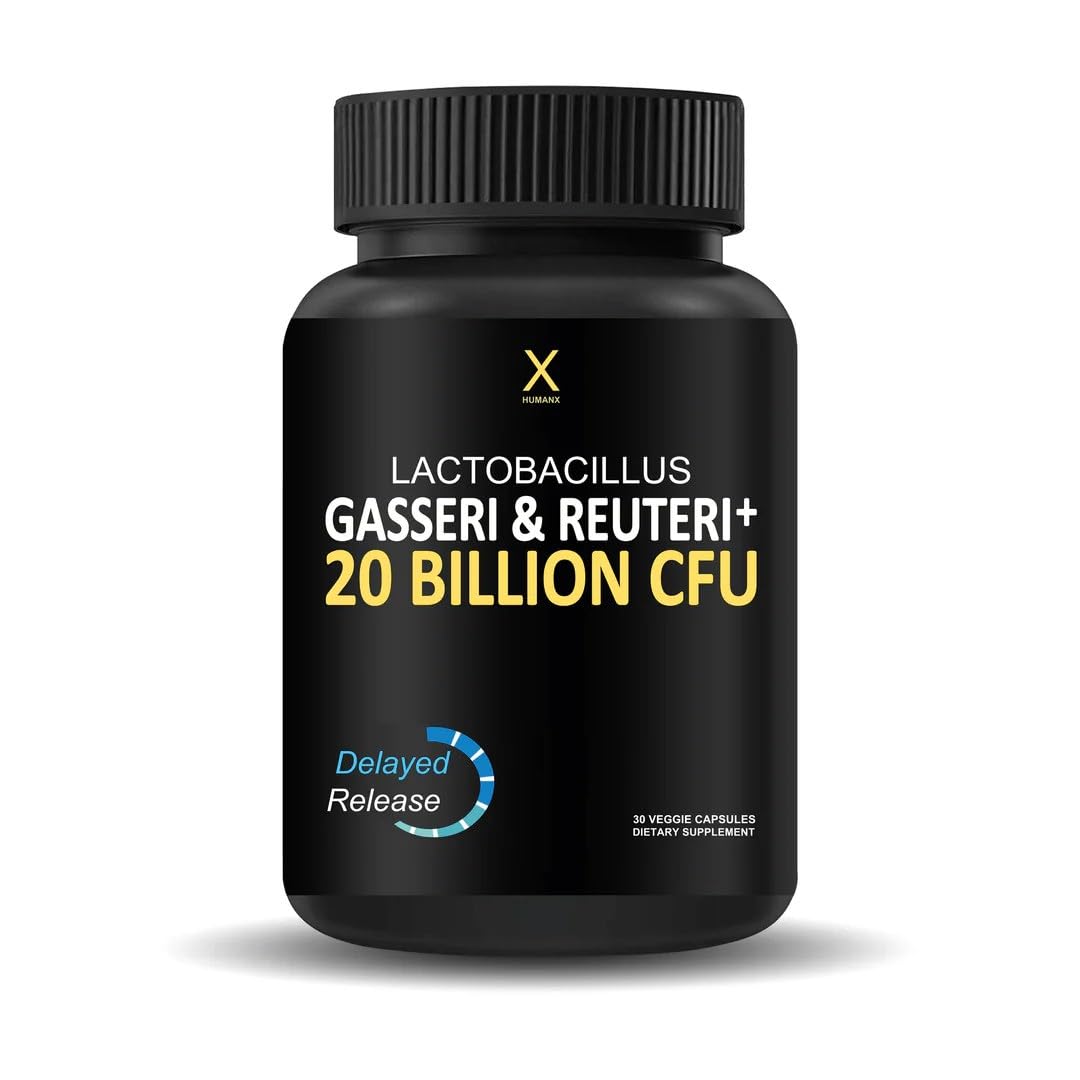 HUMANX Lactobacillus Gasseri & Reuteri 20B CFU probiotic capsules